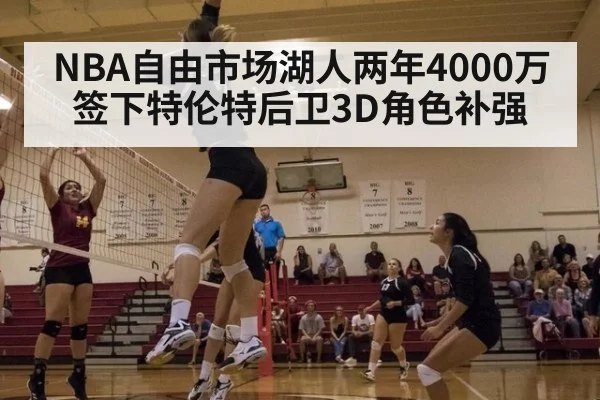 NBA自由市场湖人两年4000万签下特伦特后卫3D角色补强